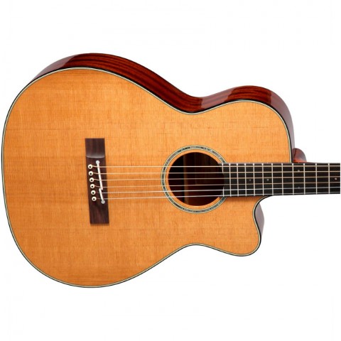 Takamine EF740FSTT Thermal Top Semi Acoustic - Natural
